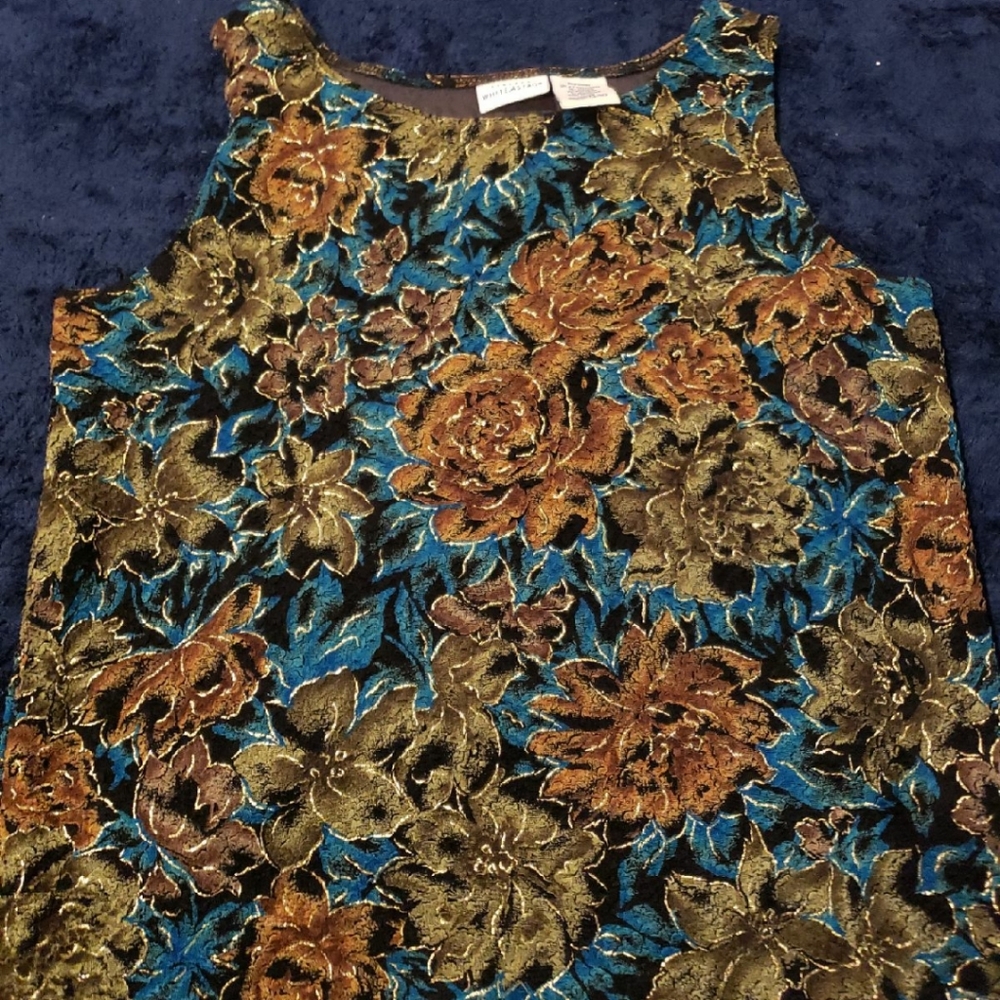 Multicolored tank top medium